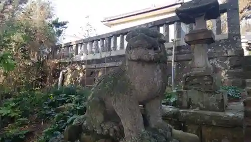 大杉神社の狛犬