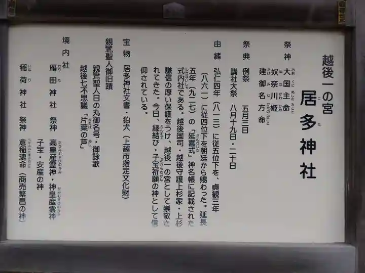 居多神社の歴史