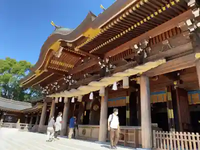 寒川神社の本殿・本堂