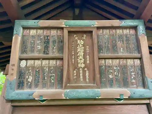 駒止稲荷神社(東京都)