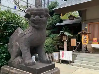 芝大神宮の狛犬