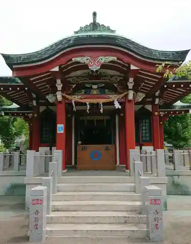 木場 洲﨑神社の本殿・本堂