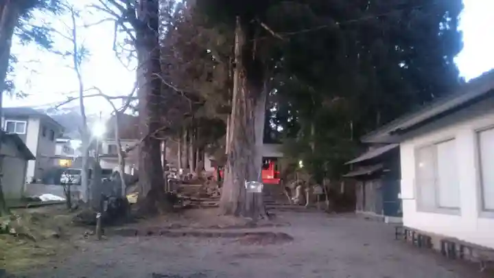 花石神社の自然