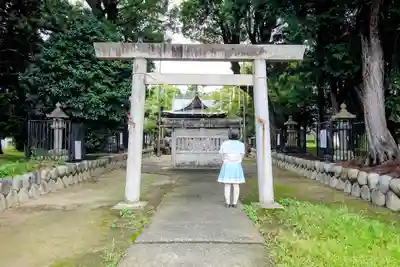 大日比野神社の鳥居