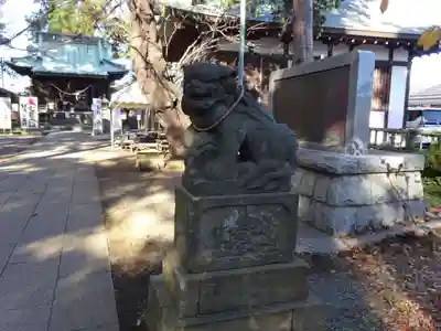 篠原八幡神社の狛犬