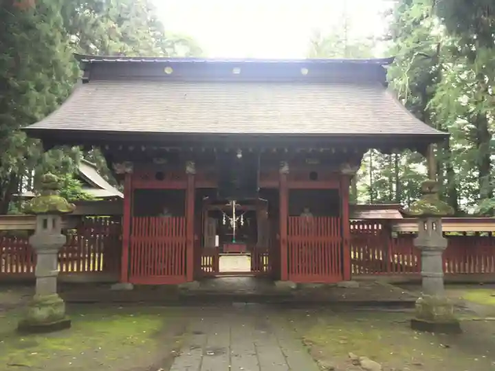 都々古別神社(八槻)の山門・神門