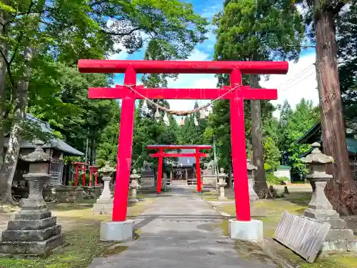 浪岡八幡宮の鳥居