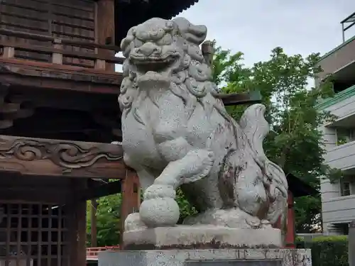 穴切大神社の狛犬