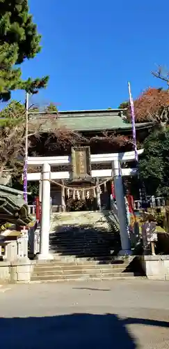 金華山黄金山神社の鳥居