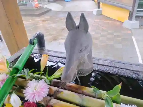 駒形神社の手水