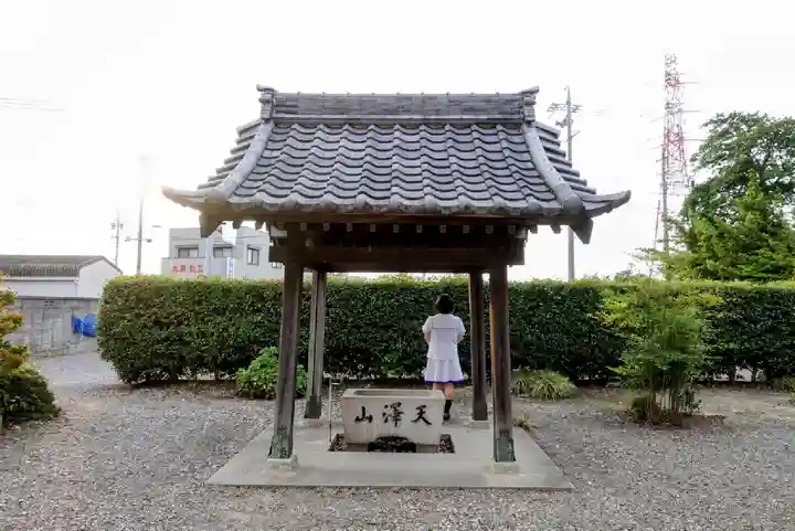 常福寺の手水舎