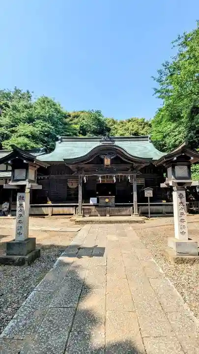 畑子安神社の本殿・本堂