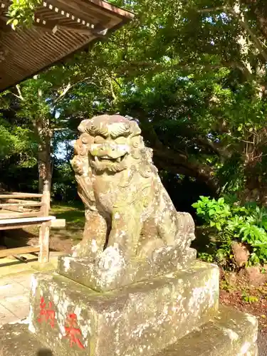 遠見岬神社の狛犬