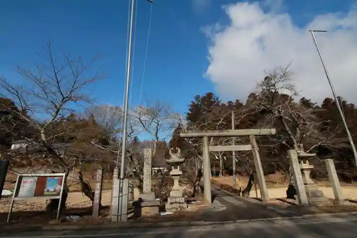 鹿島大神宮の鳥居