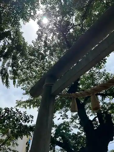 鴻神社の鳥居