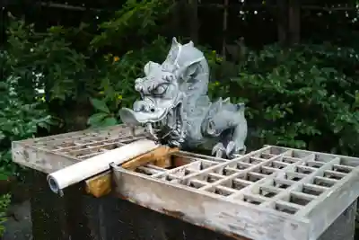 厳嶋神社の手水舎