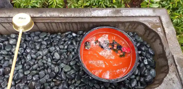 増上寺塔頭 三縁山 宝珠院の手水舎