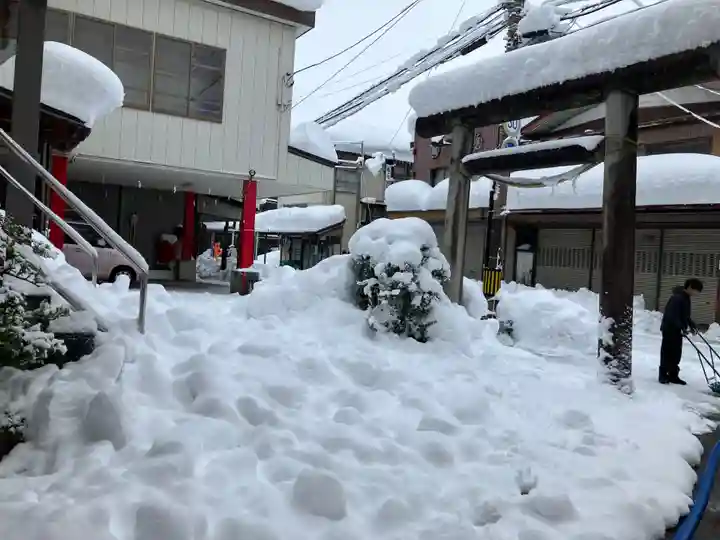 栃尾大神宮の自然