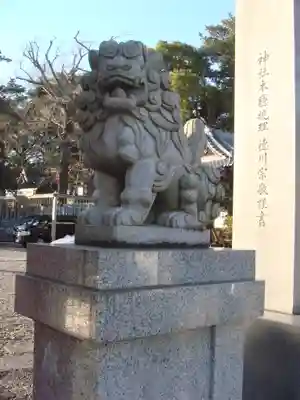 玉前神社の狛犬