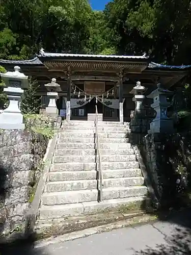木幡山隠津島神社(二本松市)の本殿・本堂
