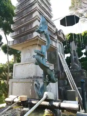 大楽寺の手水舎