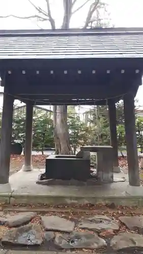 妹背牛神社の手水舎