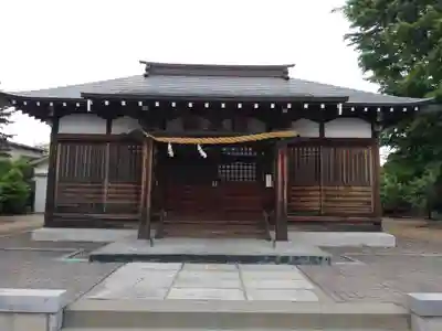 中馬場諏訪神社の本殿・本堂