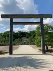 明治天皇伏見桃山陵の鳥居