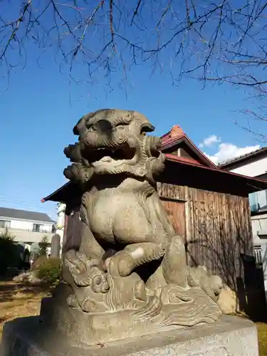 天祖神社の狛犬