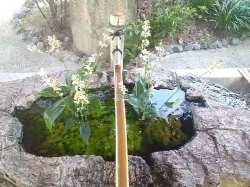 阿智神社の手水