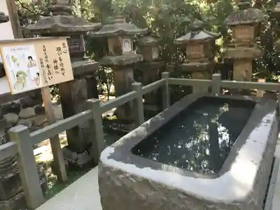 夫婦大國社(春日大社末社)の手水舎