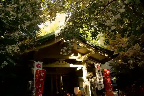 銀杏岡八幡神社の本殿・本堂