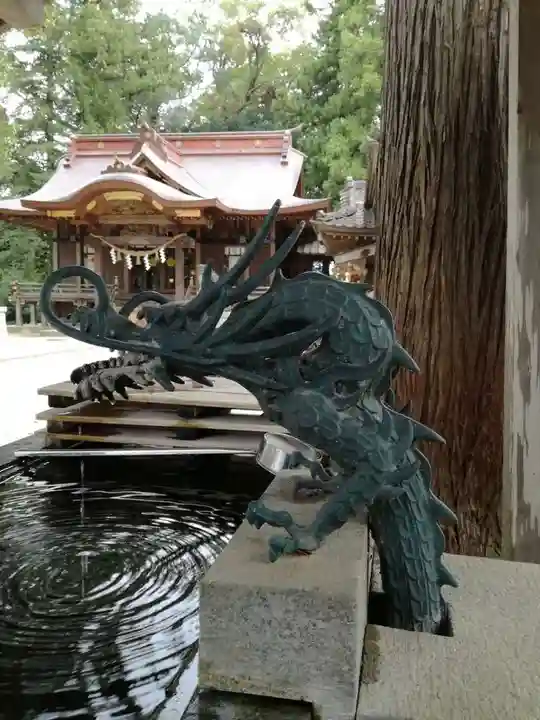 素鵞神社の手水舎