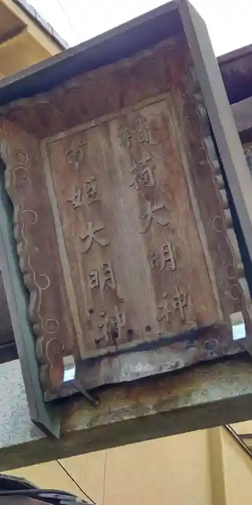 稲荷大明神・市姫大明神(京都府)