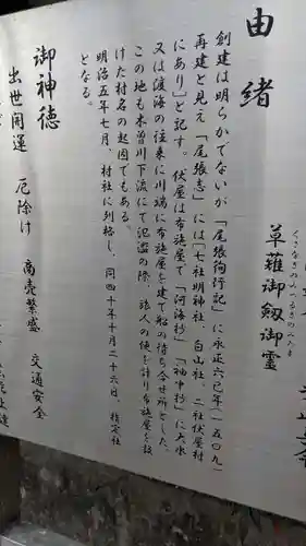 七所神社（伏屋七所神社）の歴史