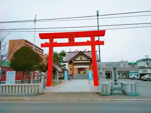 新川皇大神社の鳥居