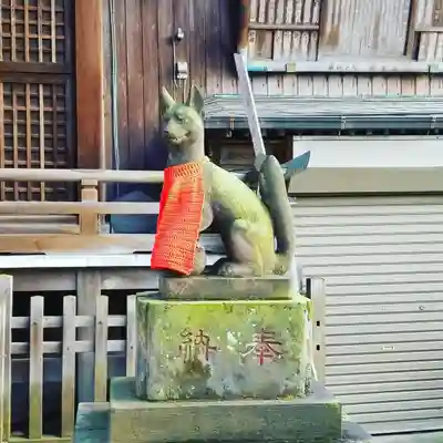 柳森神社の狛犬