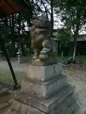 神明社(宮浦)の狛犬