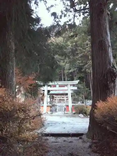 高天彦神社の鳥居