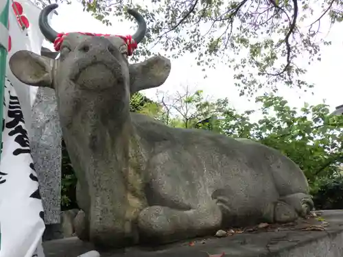 長草天神社の狛犬