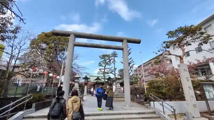 桜神宮の鳥居