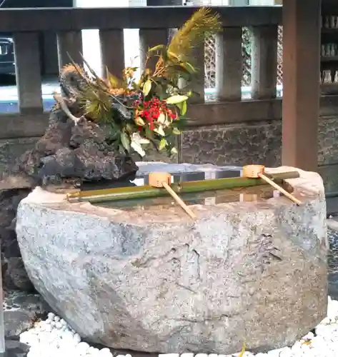 三島神社の手水舎