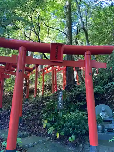 目の霊山　油山寺の鳥居