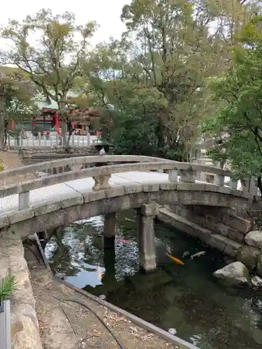 西宮神社の庭園