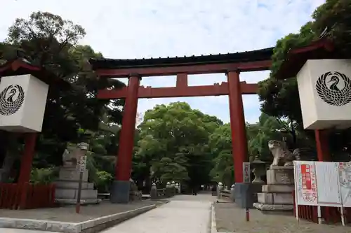 平塚八幡宮の鳥居