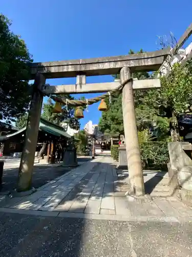 安江八幡宮（金沢水天宮）の鳥居