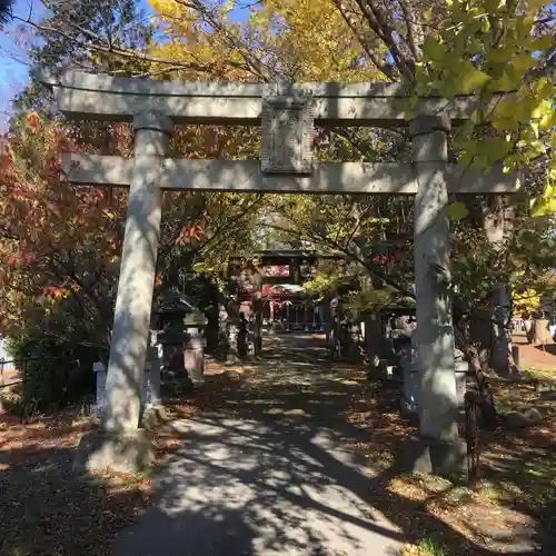 諏方神社の鳥居