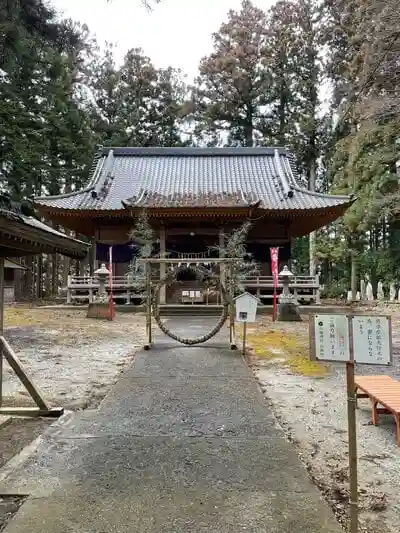 米川八幡神社の本殿