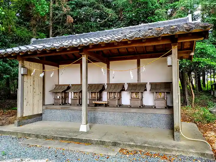 八幡社(徳田八幡社)の末社・摂社