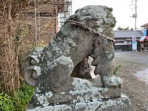 八幡神社の狛犬